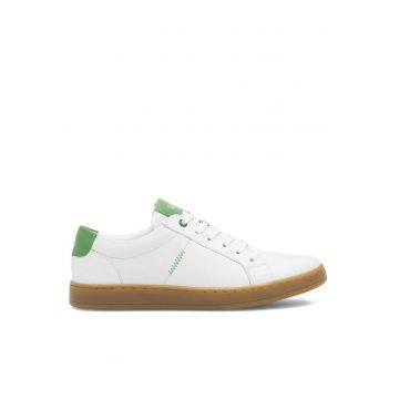 Tenisi dama -  590558829152739 - Piele naturala - Alb