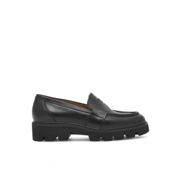 Tenisi dama -  590558837790036 - Piele naturala - Negru