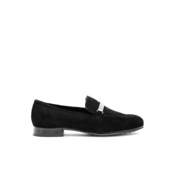 Tenisi dama -  590558847999439 - Piele naturala - Negru