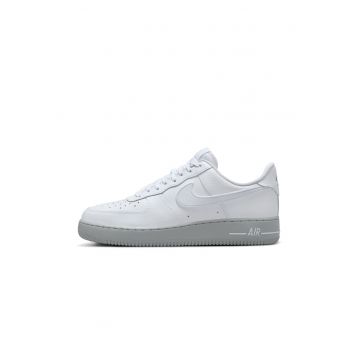 Pantofi sport -  Air Force 1 '0 - Piele naturala - Alb -