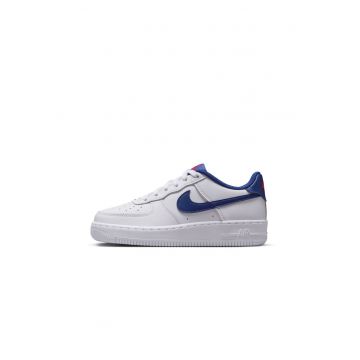 Pantofi sport -  Air Force 1 (Gs) - Piele naturala - Alb -