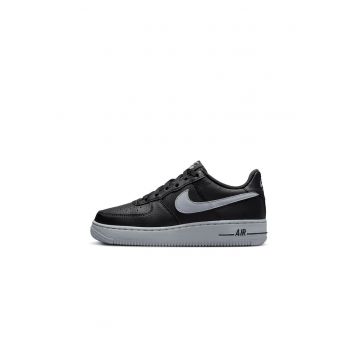 Pantofi sport -  Air Force 1 Gs Tkac - Piele naturala - Negru -