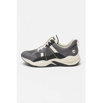Pantofi sport cu garnituri de piele ecologica Delphville