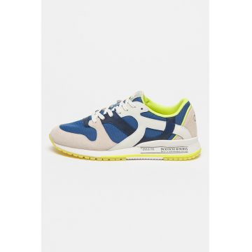 Pantofi sport cu garnituri de piele intoarsa Vivex