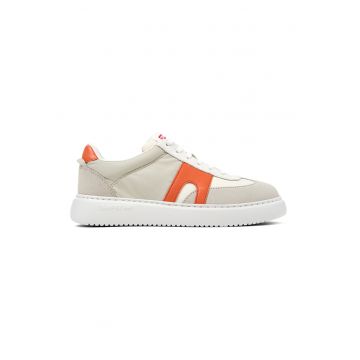 Pantofi sport cu insertii de piele nabuc Runner