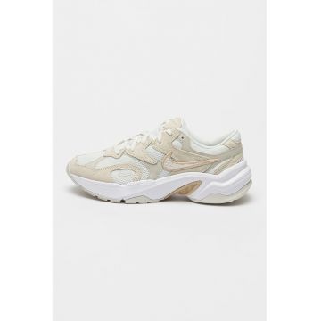Pantofi sport cu insertii de piele si piele intoarsa AL8