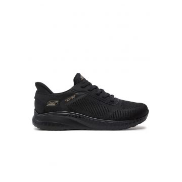 Pantofi sport dama  BOBS SQUAD CHAOS - textil - negru