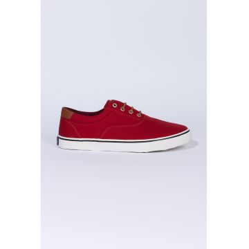 Pantofi sport de piele ecologica cu talpa plata