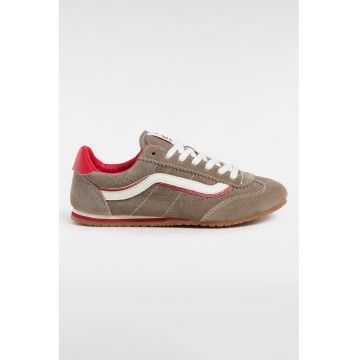 Pantofi sport de piele intoarsa cu detalii contrastante Super Lowpro