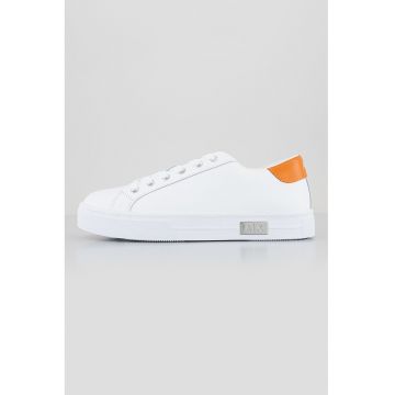 Pantofi sport din piele cu logo