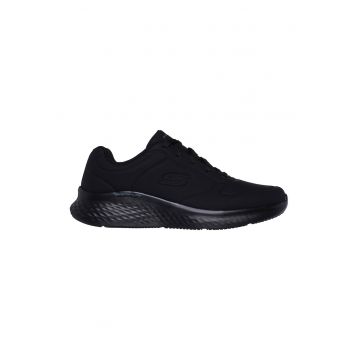 Pantofi sport din piele ecologica cu detalii texturate