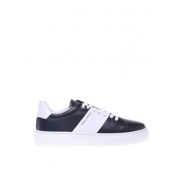 Pantofi sport low-cut din piele