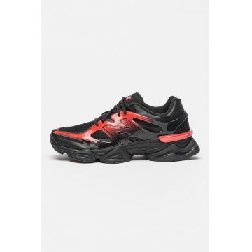 Pantofi sport unisex din plasa cu garnituri din material sintetic 9060
