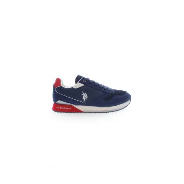 Sneakers barbati -  60% Poliester - 40% Poliuretan - Albastru - 44 EU - 19432