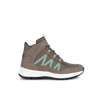 Tenisi dama  302894581 - Piele intoarsa/Textil - Maro