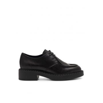 Tenisi dama -  590558801621236 - Piele naturala - Negru