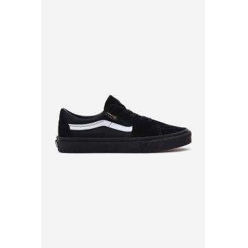 Vans teniși SK8-Low CRDA culoarea negru VN0A5KXDBLA-black
