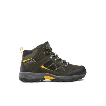 Pantofi sport barbati  300785133 - Piele intoarsa/Textil - Kaki