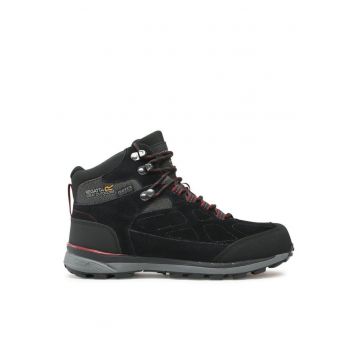 Pantofi sport barbati  300785201 - Piele intoarsa/Textil - Negru