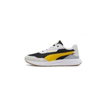 Pantofi sport cu garnituri de piele ecologica Runtamed Plus