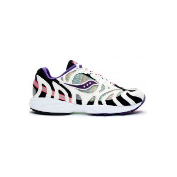 Pantofi sport cu garnituri de piele intoarsa Grid Azura 2000