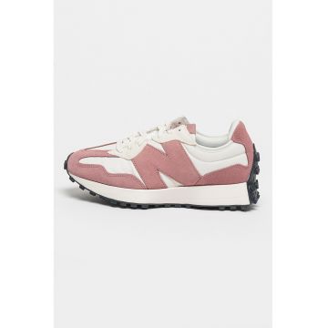 Pantofi sport cu garnituri din piele intoarsa 327