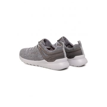 Pantofi sport cu insertii de piele nabuc Highland -