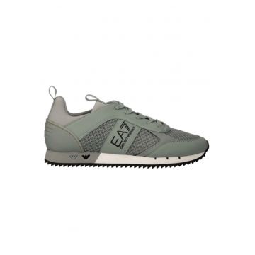 Pantofi sport  pentru Barbati - black white laces - X8X027-XK050-T531 - Gri - Gri