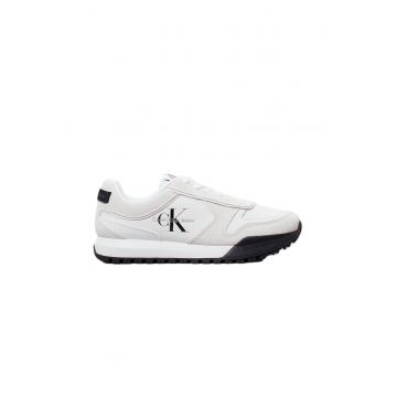 Pantofi sport  pentru Barbati - toothy runner irregular lines - YM0YM00624-01W - Alb