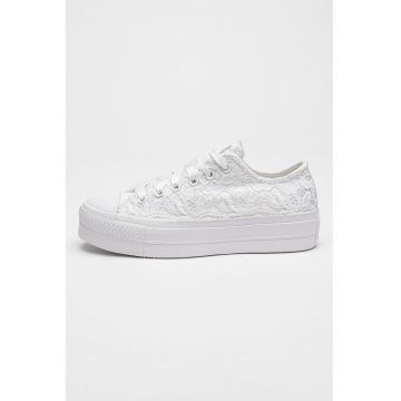 Tenisi flatform cu sireturi All Star