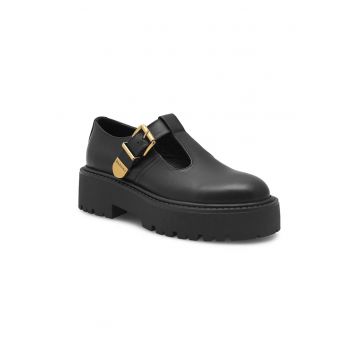 Pantofi dama -  513605 - Piele naturala - Negru