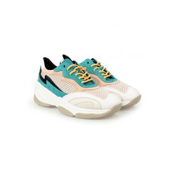 Pantofi sport colorblock cu garnituri de plasa Kirya B -