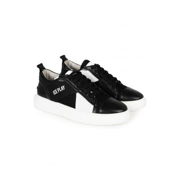 Pantofi sport cu garnituri contrastante -