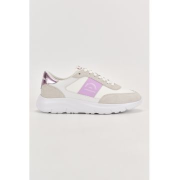 Pantofi sport cu garnituri de piele si piele intoarsa