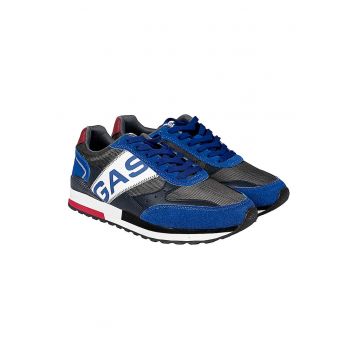 Pantofi sport cu garnituri din piele ecologica Yohn SDX -