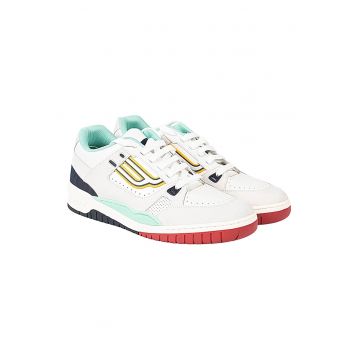 Pantofi sport cu insertii de piele naturala -