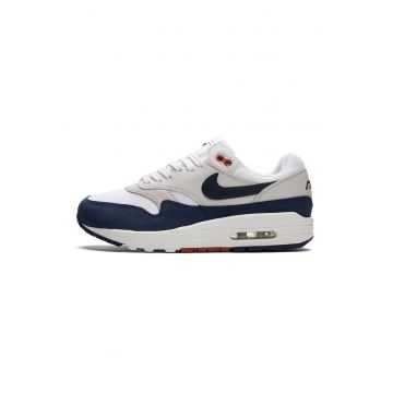 Pantofi sport cu segmente de piele si piele intoarsa Air Max 1