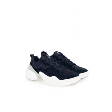 Pantofi sport cu segmente de plasa -
