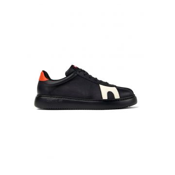 Pantofi sport de piele cu garnituri contrastante Runner K21