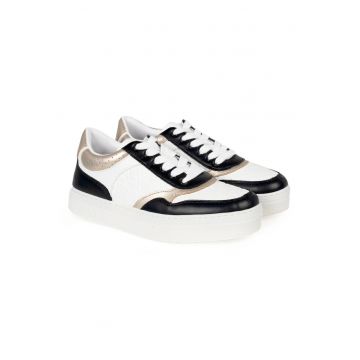 Pantofi sport din piele ecologica Alicia 505 -