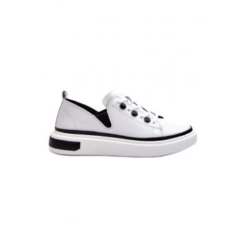 Pantofi sport pentru femei -  BM215632 - alb