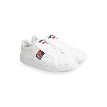 Tenisi slip-on din piele -