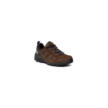 Bocanci trekking barbati  207530966 - Piele naturala - Maro