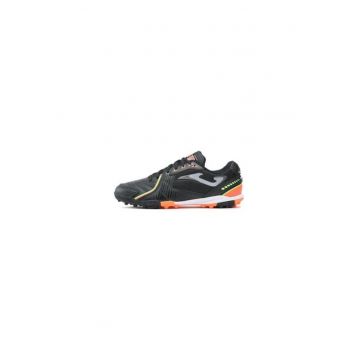 Ghete de fotbal barbati  302241422 - Piele ecologica - Negru