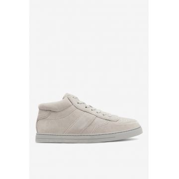 Pantofi barbati  5905588120513 - Piele naturala - Gri