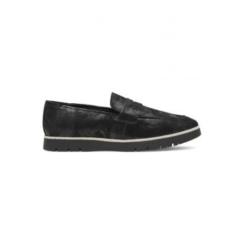 Pantofi dama -  347552 - Piele intoarsa - Negru