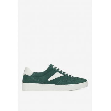 Pantofi dama  5903698177694 - Piele intoarsa - 39 EU - Verde
