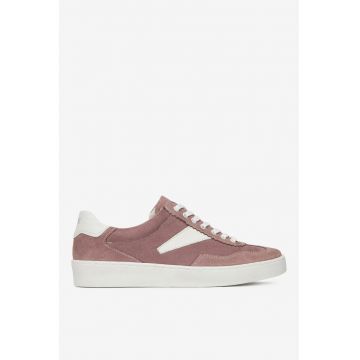 Pantofi dama  5903698177755 - Piele intoarsa - Violet