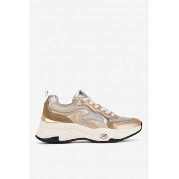Pantofi dama  5905588922889 - Piele naturala - Argintiu