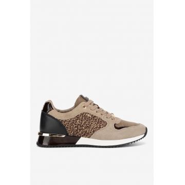 Pantofi dama  5905588923367 - Piele intoarsa - Bej